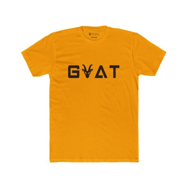 Be The Goat Workout Tee - Gold